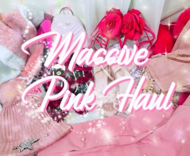 YEAR END PINK FASHION HAUL 2018